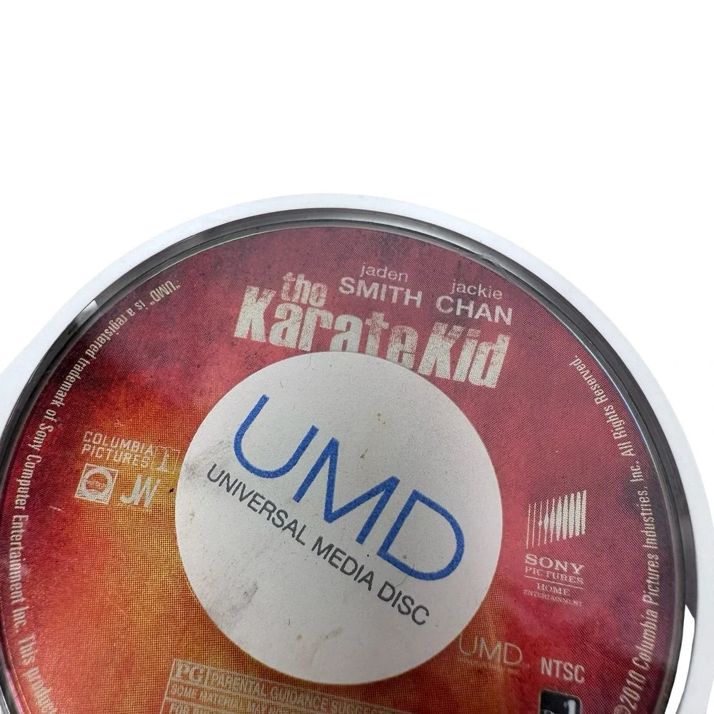 Sony PSP UMD Movie Lot Pirates of the Caribbean Appleseed The Karate Kid 3 Discs